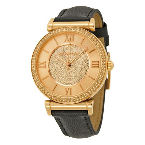 reloj michael kors micky maus|Michael Kors leather watch.